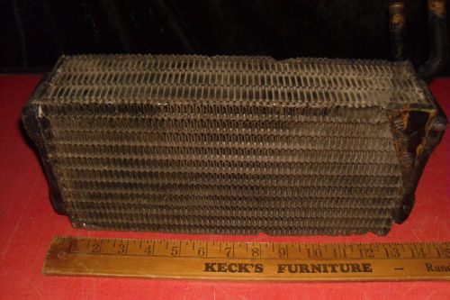 Vtg hc-32-48 heater core chevrolet ford unknown 14x6.25x3&#034; brass rat rod antique