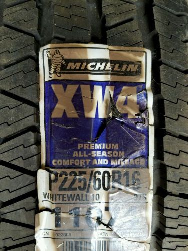 Michelin xw4 225/60r16 tire white stripe