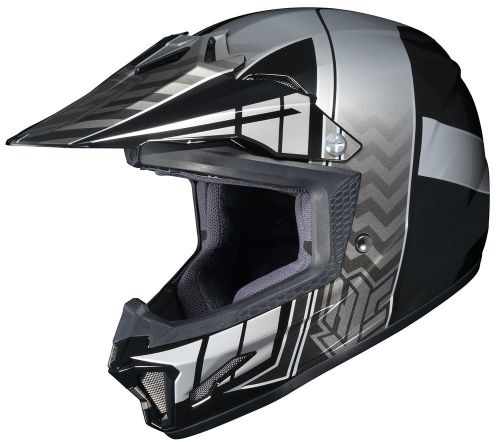 Hjc cl-xy ii cross up mc-5 youth motocross helmet size medium