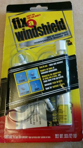 Rainx fix a windshield do it yourself windshield repair kit, for chips, cracks,