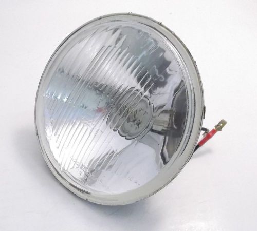 Cluteroche headlight 5-1/2&#034; clear - 14mm (#2/854s) 12 volt - made in france