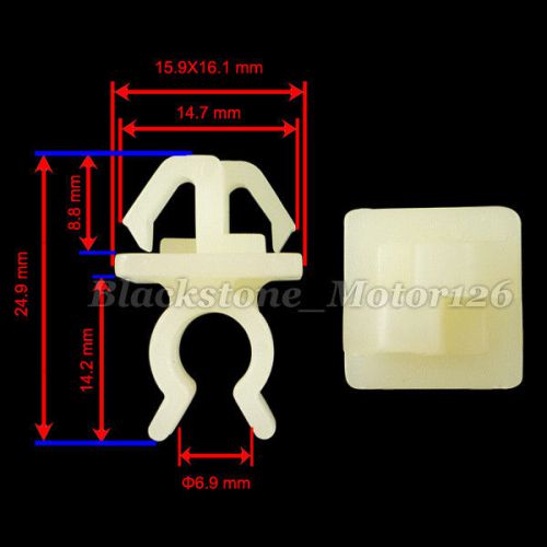 20 hood prod rod clip retainer hold 6mm 7mm rod truck ccc good goods new