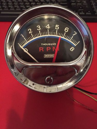 Vintage dixco tachometer 8000rpm
