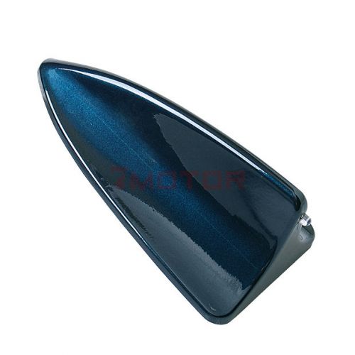 Blue shark fin roof top mount aerial antenna decoration for chevrolet tahoe 7m