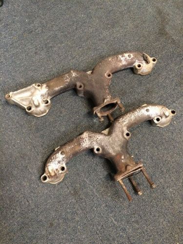 1957 chevy ram horn exhaust manifolds