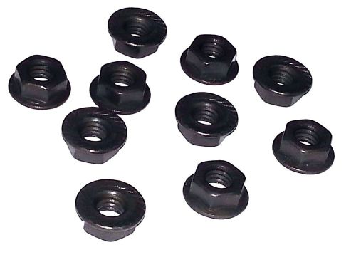 Ford lincoln mercury shelby factory correct firewall 5/16&#034;-18 nuts 10pcs
