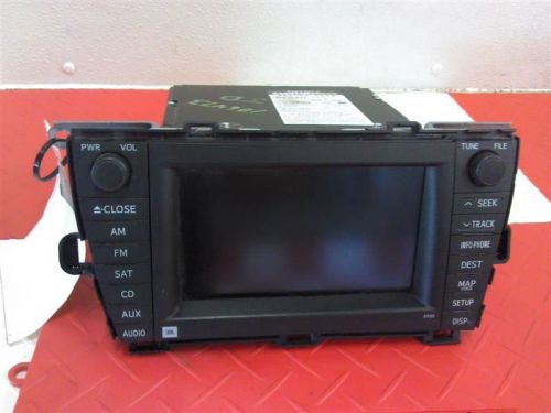 10 11 toyota prius gps tv display screen navigation with satellite id e7022