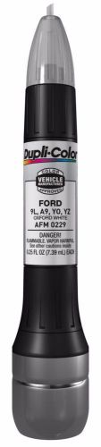 Dupli-color paint afm0229 oxford white ford touch up paint repair fix all in 1