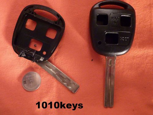 Repair your spare / broken 3 but remote fob key / keys -free custom cut &amp; ship