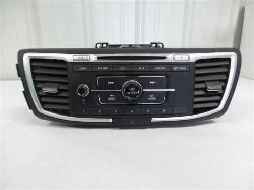 Radio receiver and face panel lx fits 13-15 accord 385068