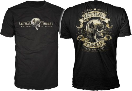 Lethal threat lt20268xxl tee road to ruin blk 2x