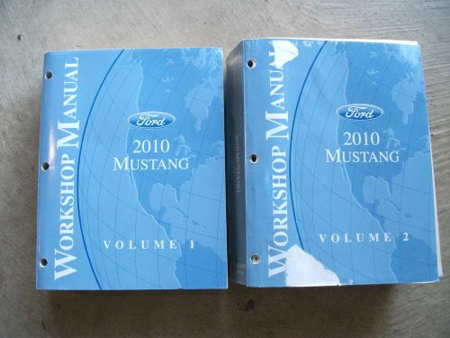 2010 ford mustang service manuals