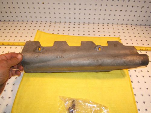 Bmw 1969 2002 series coupe exhaust manifold top metal heat 1 shield &amp; bolts,r121