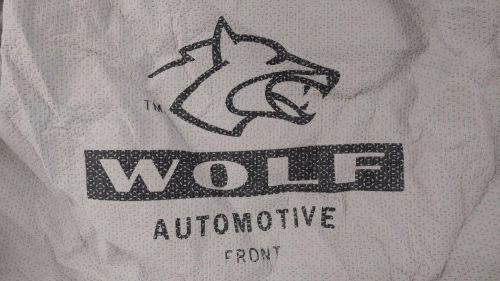 Wolf ready-fit multibond car cover gray heavy material standard size vehicle