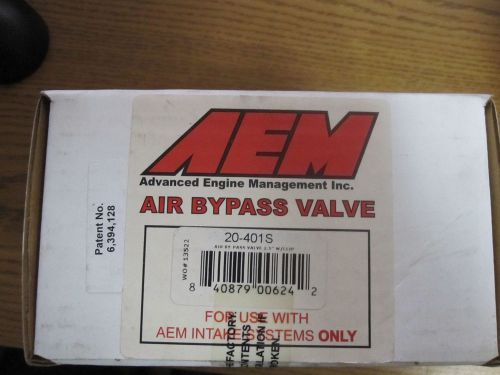 Aem 20-401s air bypass valve - new!!