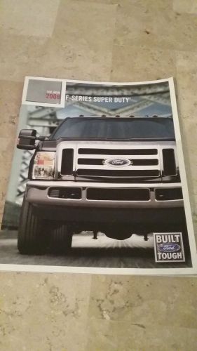 2008 f-series super duty truck 41-page factory accessories brochure