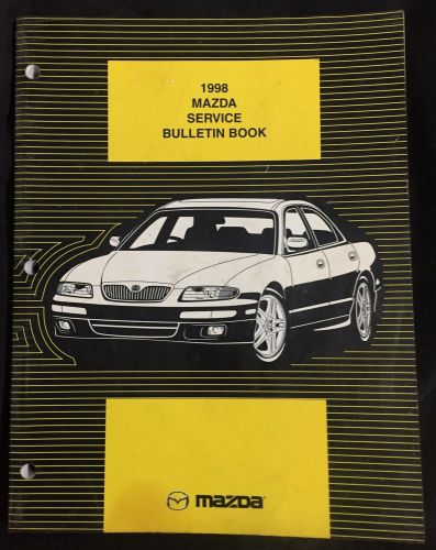 1998 mazda factory oem service bulletins manual all models