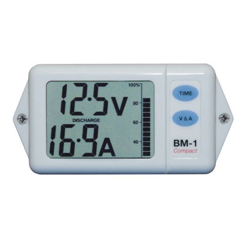 Clipper bm-1cw battery monitor compact white