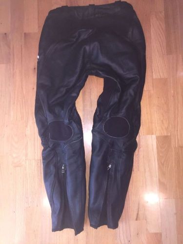 Dainese alien pelle motorcycle leather pants (size 50)