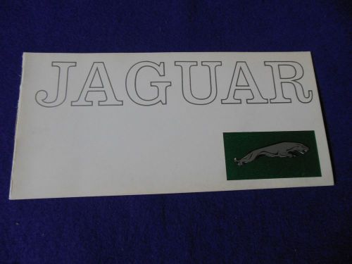 Original jaguar 1962/1963 full line brochure 3.8 xke roadster coupe mark x #2