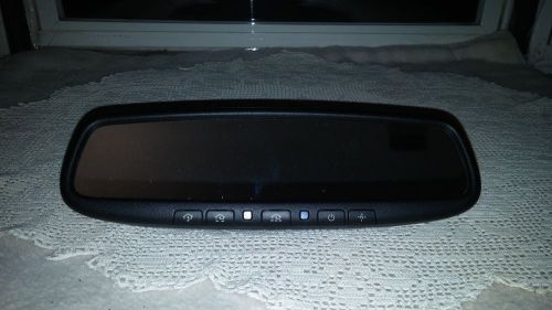 07 08 infiniti g35 sdn 4dr interior rear view mirror rearview mirror w/home-link