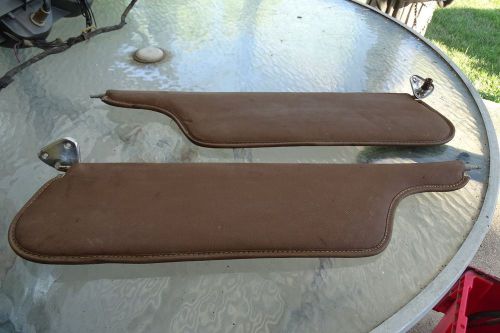 1969-1978 ford galaxie-ltd/ mercury marquis ginger brown sun visors-priced cheap