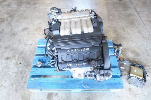 Jdm 94-97 mitsubishi montero 6g74 3.5l dohc non-turbo engine dodge stealth 6g72