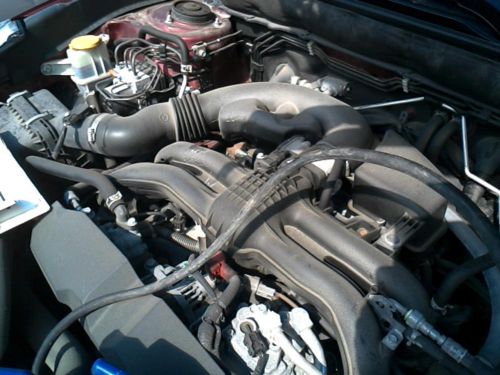 Subaru legacy engine 2.5l, at (cvt), california emissions (vin b, 6th digit, d