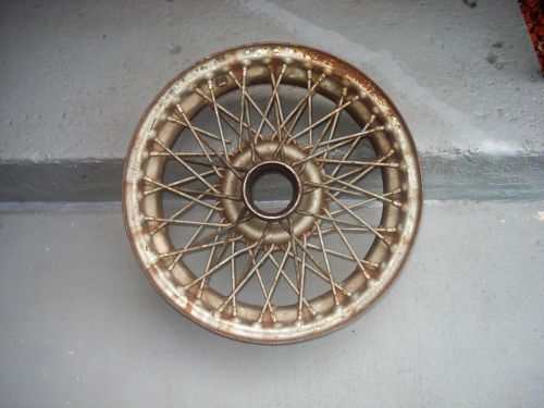 Vintage mg austin healy jaguar triumph  wire wheel rim made in england