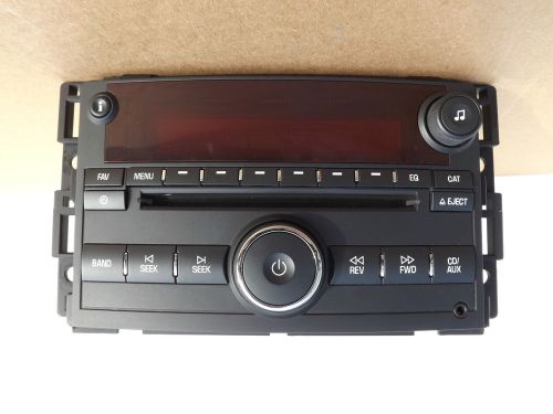 2006-2007 saturn vue ion cd player am-fm stereo with aux plugin used oem radio
