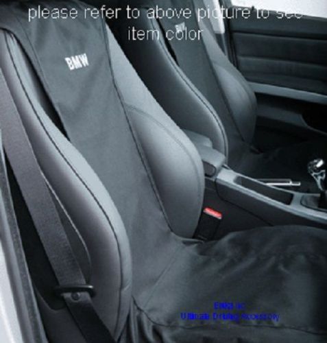 Bmw genuine seat cover covers black e60 e63