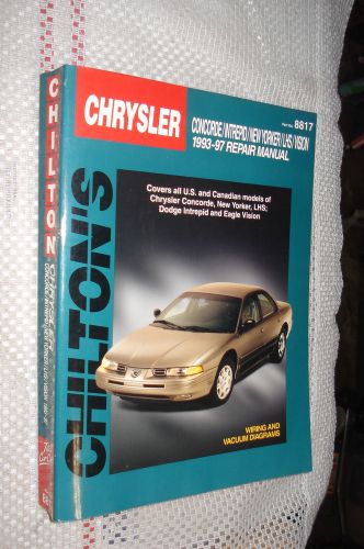 1993-1997 dodge chrysler eagle service manual shop book new yorker intrepid lhs