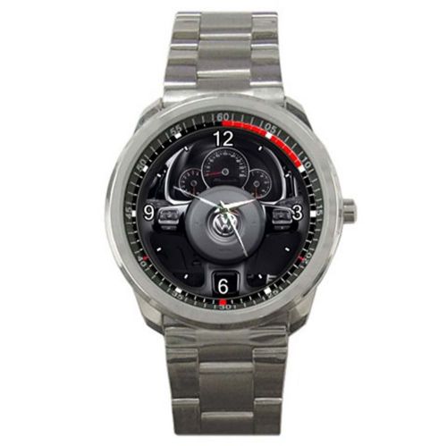 New arrival vw beetle sport steering wheel. wristwatches