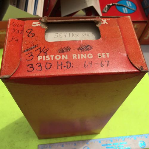 Ford piston rings, 330hd, 8 cylinder, 3 7/8 bore,  std.    item:  4381