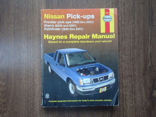 1996 thru 2001 nissan pick-ups, xterra, pathfinder repair manual