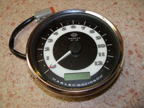 Harley davidson softail speedometer 67439-08 fits other years as well.