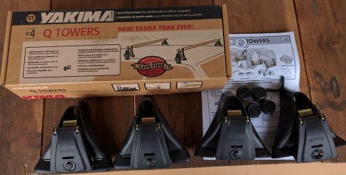 Yakima q towers 00124, set of 4 with parts