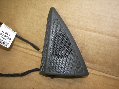 2004 mercedes w211 e500 driver side left tweeter speaker cover door panel trim