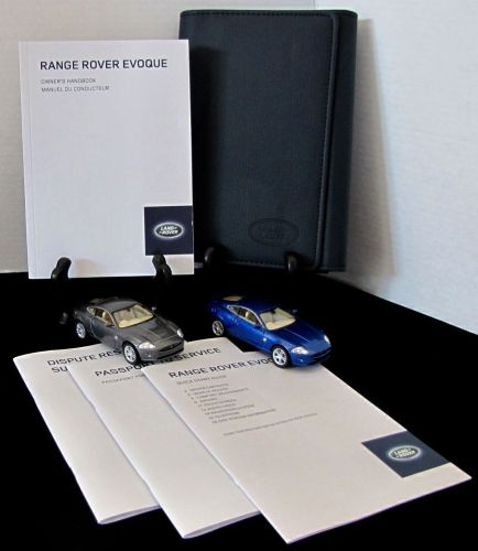 2015 land rover evoque with navigation owners manual set #o218