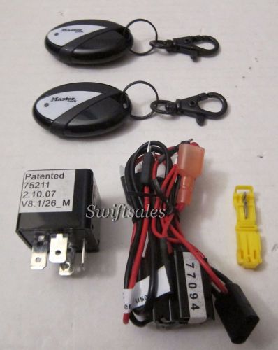 Master lock starter sentry remote kill switch / starter relay - #77030 - style 6