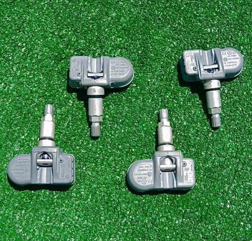 Set 4 genuine oem factory mercedes benz wheel tire pressure monitor sensors tpms