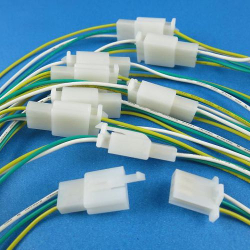 10 set/lot 3p3 hole cable wire sealed plug car automotive connectors female male