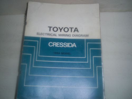 1984 toyota cressida elactrical wiring diagram manual