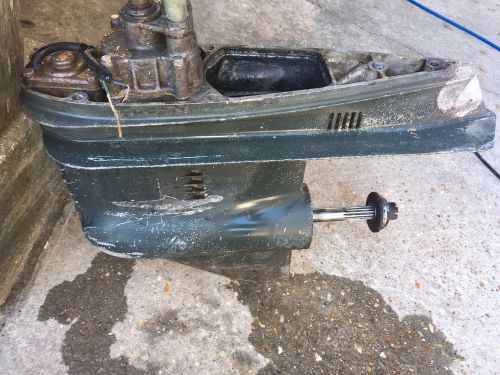 Johnson 85 hp 1970&#039;s electric shift outboard lower unit