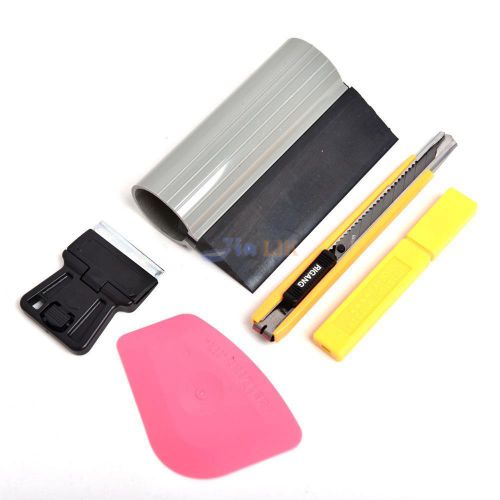 Professional window tinting tools kit for auto car application of tint film
