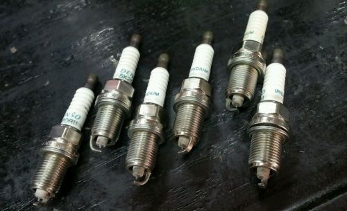 6-pcs denso long life iridium power spark plugs oem toyota lexus 3297 / sk20r11