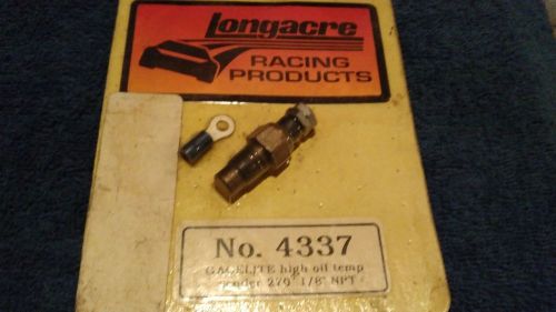 Longacre    old stock    oil temp sending unit