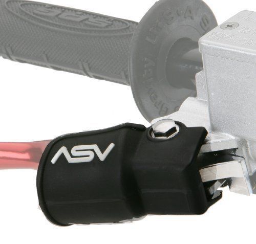 Asv inventions fbdc01 black front brake dust cover