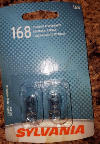 Sylvania 168 lamp bulbs 2 pack