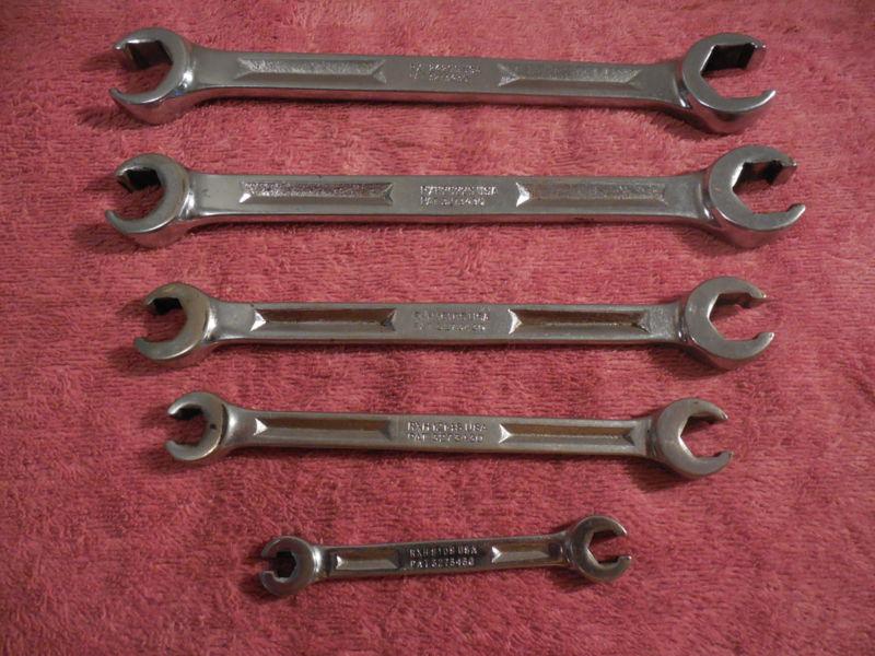 Snap on tools flare nut wrench set metric 5 pcs